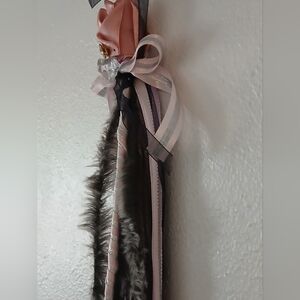 Elegant Purple and Gray Party Streamer